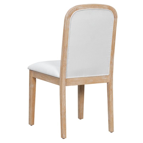 Vintage Upholstered Dining Chair Set of 4 for Dining Room & Living Room