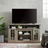 Modern Classic TV Media Stand, Entertainment Console for TVs Up to 65" with Open & Closed Storage