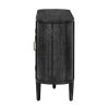 2-106.jpg Farmhouse Wood Sideboard Buffet Cabinet with Glass Doors & Adjustable Shelves for Kitchen, Dining Room & Living Room