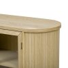 2-124.jpg Farmhouse Wood Sideboard Buffet Cabinet with Glass Doors & Adjustable Shelves, Multi-Purpose Storage Cabinet for Kitchen, Dining Room & Living Room