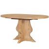 Farmhouse 5-Piece Dining Set with Extendable Table & 4 Upholstered Chairs, 15.7" Removable Leaf for Extra Seating, Ideal for Dining Room, Kitchen & Living Room