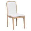 Vintage Upholstered Dining Chair Set of 4 for Dining Room & Living Room