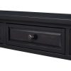 63" Long Console Table with Drawers & Open Shelf, Modern Entryway Table for Hallway & Living Room