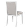2-192.jpg 5-Piece Extendable Dining Set for 4, Farmhouse Round Dining Table with Upholstered Chairs & Removable Leaf, Ideal for Kitchen & Dining Room