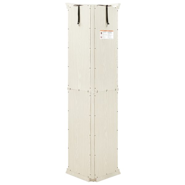 2-215.jpg Lighted Corner Curio Cabinet with Tempered Glass Doors & Adjustable Shelves, Includes Bead Bulb C Perfect Home Bar Cabinet & Decorative Display Piece