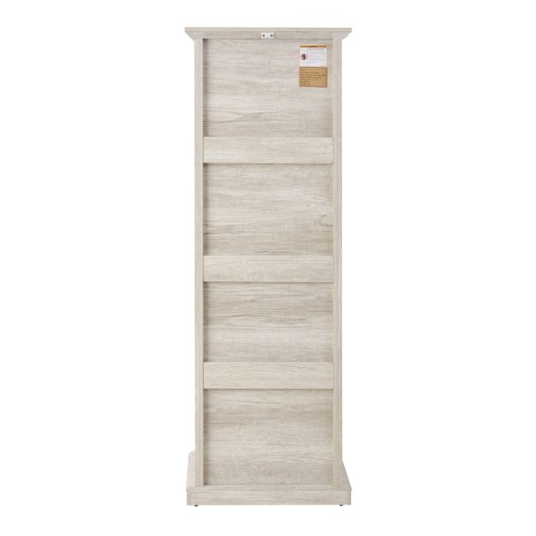 2-298.jpg Tall Freestanding Storage Cabinet with Glass Door, Shelves & Drawer C Versatile Sideboard for Living Room, Kitchen & Dining Room