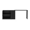 Multifunctional Wooden Sideboard with Extendable Table C 2-Door & 3-Drawer Storage Cabinet, Suitable for Living Room, Study, Foyer and Kitchen