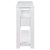 2-7.jpg 61.5'' Large Entryway Console Table with 4 Drawers, 3-Tier Open Shelves and Metal Handles - Painted Design, Versatile for Living Room, Bedroom, Foyer & Kitchen