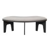 3-174.jpg 5-Piece Rustic Round Dining Set with 3 Upholstered Chairs & Curved Bench for Kitchen, Dining & Living Room