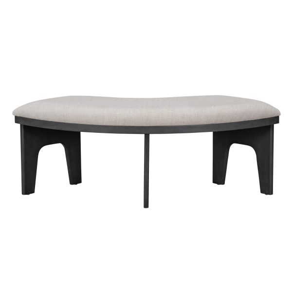 3-174.jpg 5-Piece Rustic Round Dining Set with 3 Upholstered Chairs & Curved Bench for Kitchen, Dining & Living Room