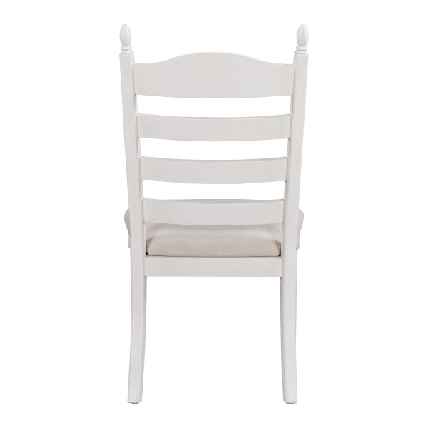 5-Piece Retro Wooden Dining Set with Round Extendable Table & 4 Upholstered Chairs