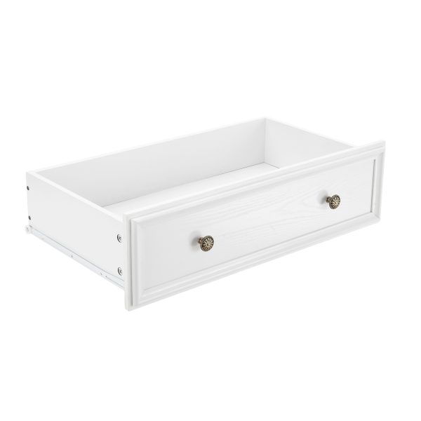 Modern 6-Drawer Dresser Cabinet C Farmhouse Style, Ideal for Living Room Clothes Storage & Closet Organization