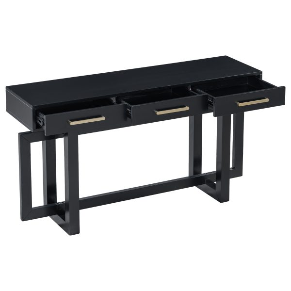 3-25.jpg Elegant Console Table with 3 Drawers, Extra-Long Entryway Table Ideal for Entryway, Hallway, Living Room, Foyer and Corridor