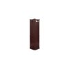 Lighted Glass Corner Curio Cabinet with Adjustable Glass Shelves, Carved Decorative Display & Wine Cabinet Featuring Built-in Light Bar
