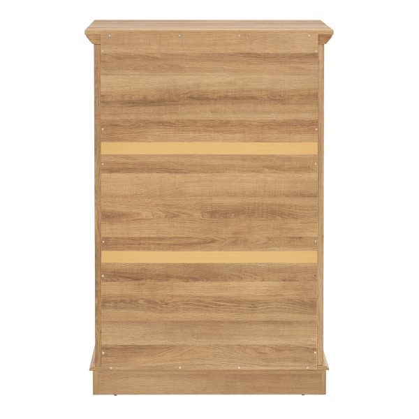 6-Drawer Tall Dresser, Vertical Chest of Drawers Storage Cabinet for Closet & Living Room Clothes Organizing