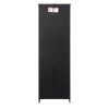 72.4" Tall Freestanding Storage Cabinet with 8 Doors & 4 Shelves, Multi-Purpose Bookshelf for Living Room, Kitchen, Dining Room & Office