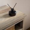 Farmhouse Barn Door TV Media Stand, Modern Entertainment Console for TVs Up to 65" with Open & Closed Storage