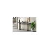 3-34.jpg 59.1'' Painted Entryway Console Table with Pine Veneer, Unique Triple Rectangle Design, Thick Solid Pine Wood Legs, Extra Long Sofa Table for Hallway, Living Room & Kitchen