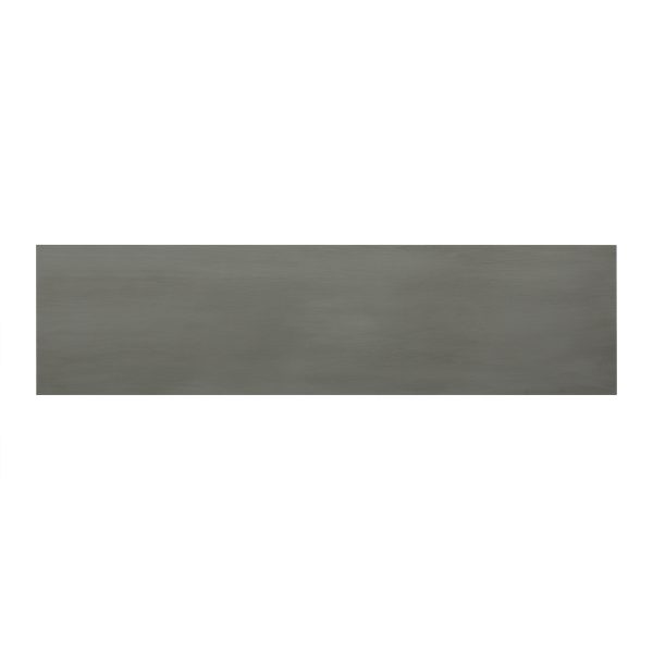 62.9" Modern Minimalist Console Table, Solid Wood Entryway & Sofa Table with Metal Accents and Built-in Storage Shelf, for Living Room and Hallway (3 Color Options: Black, Gray, Natural)