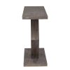 3-84.jpg Modern Entryway Table with Innovative Hollow Hexagonal Legs & Premium Fir Veneer, Elegant Accent Table for Hallway, Entryway and Living Room