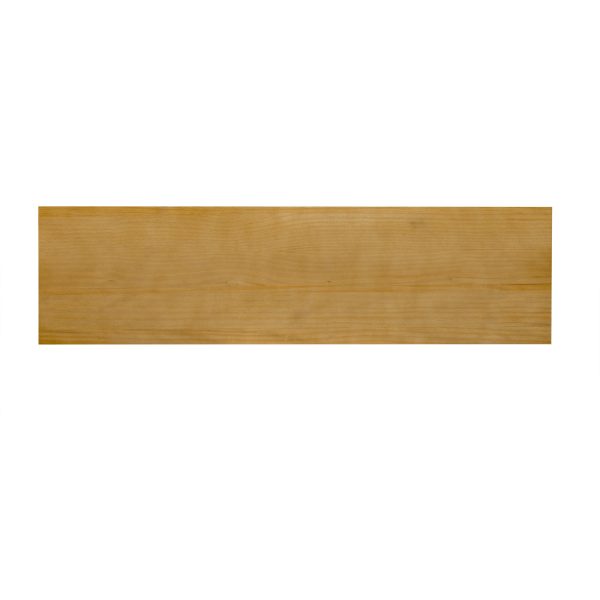 3-85.jpg 60" 4-Door Modern Minimalist Sideboard with Solid Wood Veneer & Open Shelf, Natural Wood Grain Storage Console for Living Room, Hallway & Dining Area