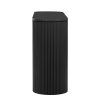 Curved Vertical Stripe Console Table for Living Room, Study & Entryway