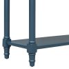 Traditional-Style Console Table C Daisy Collection with Dual Drawers & Bottom Shelf