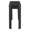 4-123.jpg Rustic Console Table with Curved Safety Edges, 3 Hidden Drawers & Thick Sturdy Legs, Versatile Sofa Table for Entryway, Hallway & Living Room