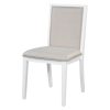 4-192.jpg 5-Piece Extendable Dining Set for 4, Farmhouse Round Dining Table with Upholstered Chairs & Removable Leaf, Ideal for Kitchen & Dining Room