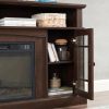 Classic TV Media Stand & Modern Entertainment Console C Compatible with TVs Up to 65 Inches, Featuring Open and Closed Storage Compartments