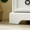 Modern 6-Drawer Tall Dresser, Bedroom Dresser & Closet Clothes Storage Organizer, Easy-Pull Handles with Textured Borders, Suitable for Living Room & Hallway