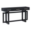 4-25.jpg Elegant Console Table with 3 Drawers, Extra-Long Entryway Table Ideal for Entryway, Hallway, Living Room, Foyer and Corridor