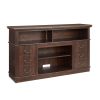 Retro Mid-Century Modern TV Stand with Storage Shelf, Entertainment Center Fits TVs up to 65 Inches, Media TV Console Table for Living Room