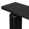 4-9.jpg STYLE: Chic, Elegant & Luxurious Acacia Veneer Console Table, Ideal for Entryways, Hallways, Living Rooms, Foyers and Corridors.