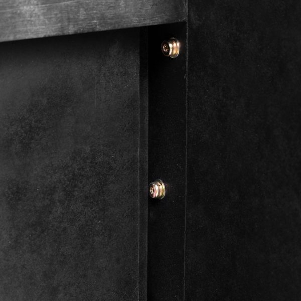 Unique Retro Open-Design Console Table with 2 Top Drawers, Suitable for Entryway, Dining Room and Living Room