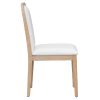Vintage Upholstered Dining Chair Set of 4 for Dining Room & Living Room