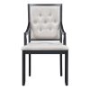 Retro 5-Piece Extendable Dining Set, Round Table with 4 Chairs for Kitchen & Dining Room