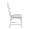5-Piece Retro Wooden Dining Set with Round Extendable Table & 4 Upholstered Chairs