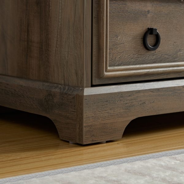 5-220.jpg Modern 6-Drawer Tall Dresser, Bedroom Chest of Drawers & Closet Storage Organizer, Easy-Pull Handles with Textured Borders, Ideal for Living Room & Hallway