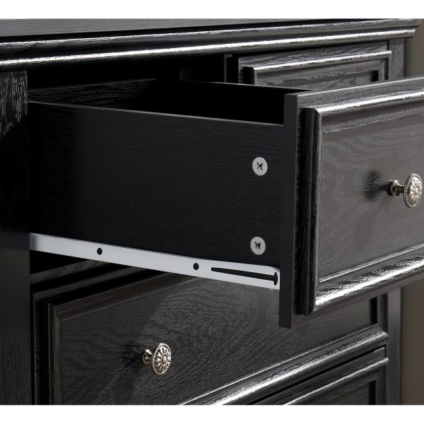 5-247.jpg Modern 6-Drawer Dresser & Storage Cabinet C Farmhouse Style Chest of Drawers with 6 Drawers, Multifunctional Closet Organizer for Clothes Storage, Suitable for Living Room and Home Organization